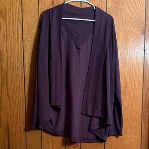 Active Life Purple Cardigan